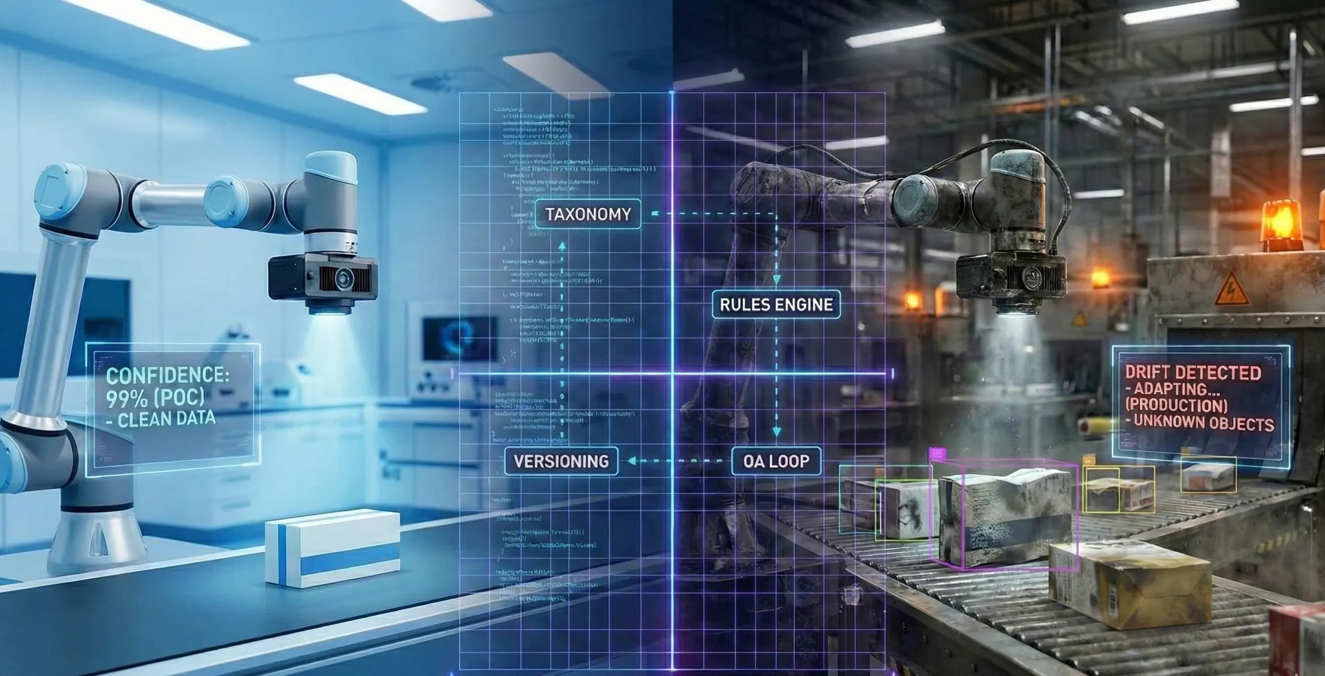 Illustration d’un cycle de vie dataset : collecte, annotation, QA, versioning, déploiement.